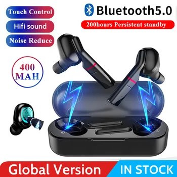 

Bluetooth Earphones Wireless Earbuds Earphone Tws Touch Control Handsfree Earphone Headphone PK i10 For honor earbuds