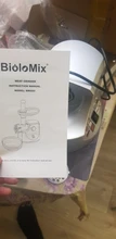 BioloMix-molinillo de carne eléctrico de alta potencia para el hogar, embutidor de salchichas PICADORA DE CARNE procesador de alimentos, 3000W