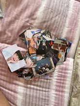 K-POP 54 unids/set Corea del Sur los grupos Bangtan niños Lomo tarjeta cartel nuevo álbum PhotoCard tarjetas Banner de pared JUNG KOOK JIMIN SUGA
