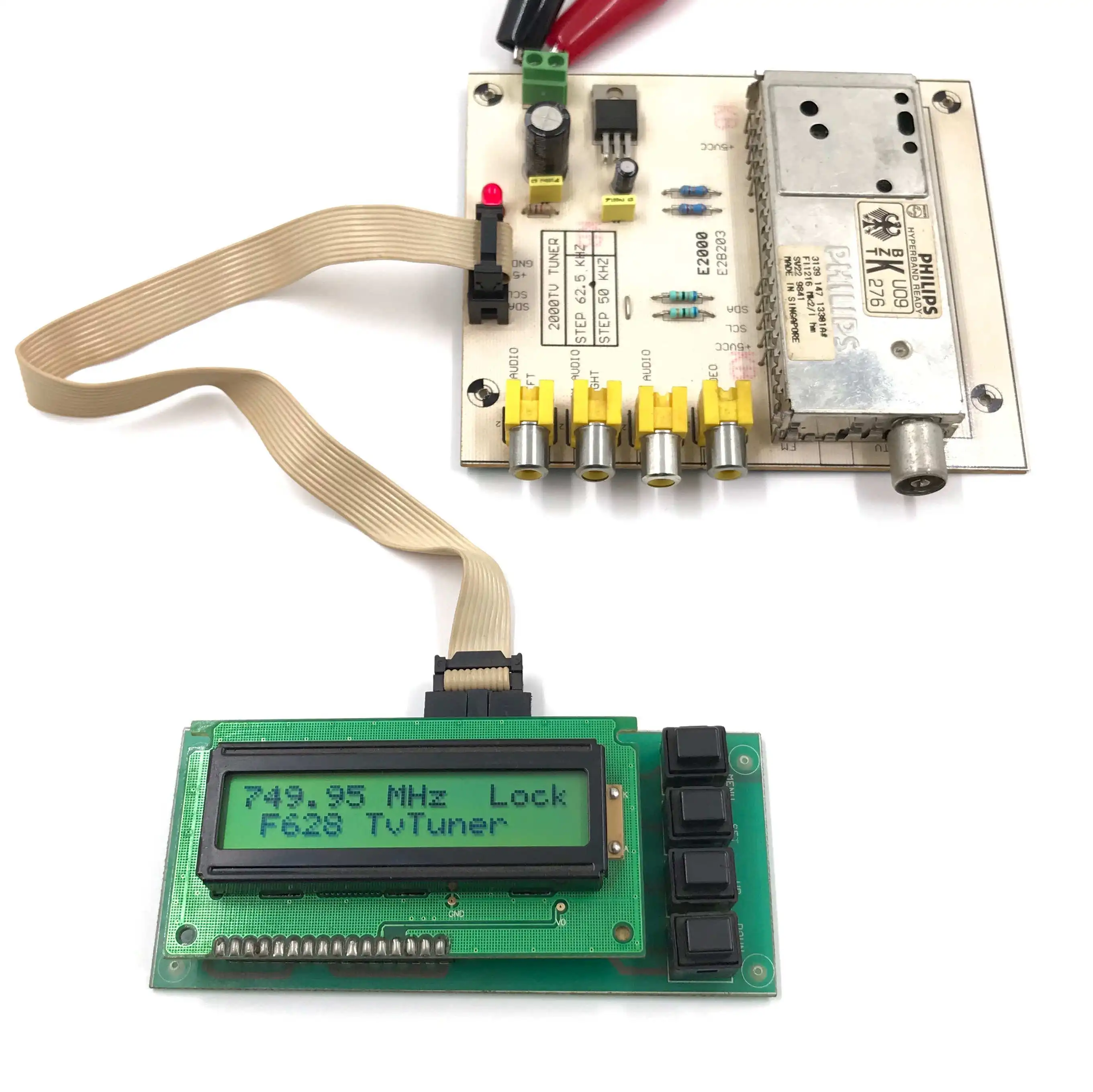 TV Tuner Circuit Board Video Audio Radio Receiver Analog TV Card