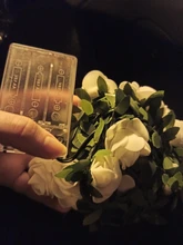 Flower Led Lights Garland-Decor Battery-Powered Fairy-String Rose Party Wedding-Valentines