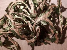 2M 5M cuerda de yute En forma de hoja cinta envoltorio de regalo para DIY cordeles de yute arpillera rústica decoración de la boda evento Festival Fiesta suministros