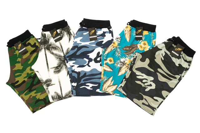 5 Kit Shorts Sweatshirt Shorts Basic With Tie Gym Workout Cheap Male Top 3 Pockets Beach Surf Adult Cores Estampadas