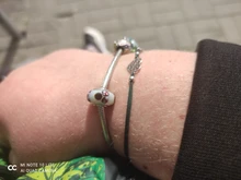 Cuentas de cristal de Murano luminosas para fabricación de joyas, abalorio de Color plateado, rosa, Original, para pulsera