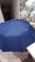 Parasol Women Umbrellas Rain-12ribs Large Strong 3folding Wind-Resistant Portable Business-Gift