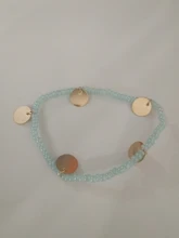 Moda pie cuentas de cristal de joyas tobillera de gota verano descalzo tobillo pulseras para pierna regalo para mujer Niña