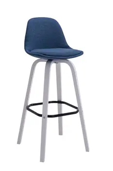 

Barhocker Avika Stoff Wei & szlig;