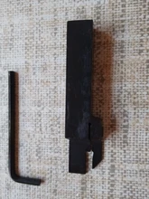Carbide-Insert Lathe-Bar External-Tool-Holder MGEHR MGMN 4/5-Grooving Lengthen Shank