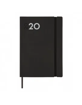 

ANNUAL AGENDA WEEK UPRIGHT VIEW 140X204 MM MARA COLOR BLACK FINOCAM 2020