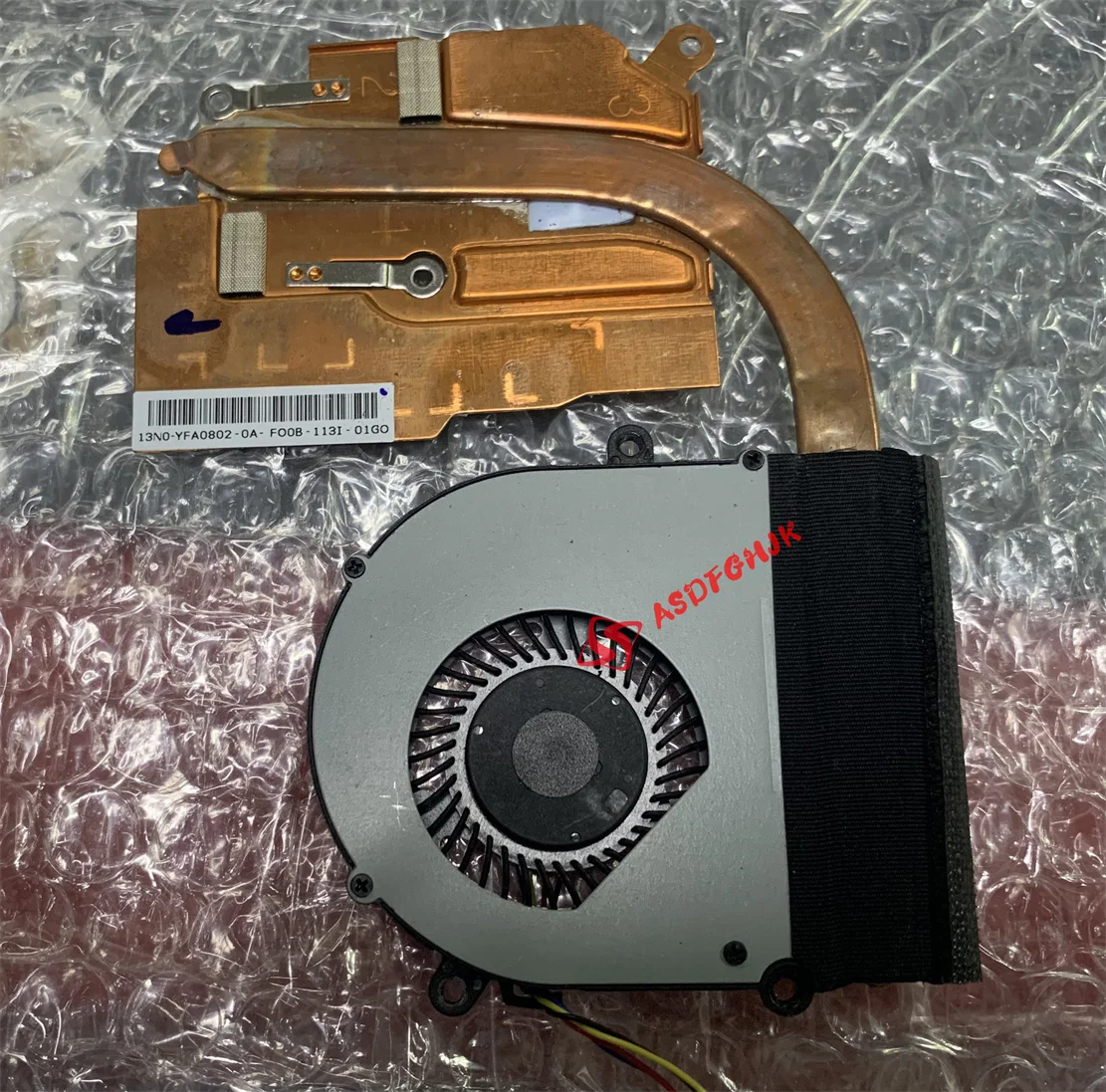 

Original For Acer Iconia Tab W500 W500P W501 W501P Heatsink Cooling Fan 13N0-YFA0802 DFS400805L10T FAJ3 KDB0505HC AM59