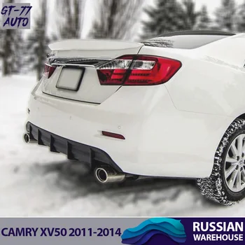 

Guard cover decorative of rear bumper case for Toyota Camry XV50 2011-2014 protective molding exterior material ABS plastic