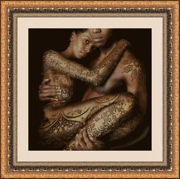 

CROSS STITCH KIT PANDATHREAD MODERN AND SURREAL 33052