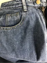 Leg-Jeans Trousers Clothing Pants Bottom Vintage Streetwear High-Waist Wide Baggy Denim