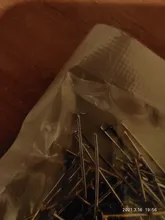 200 unids/lote cabeza plana pines 20 25 30 35 40 45 50mm Headpins alfileres con ojetes agujas suministros de fabricación de la joyería DIY resultados