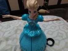 Anna Doll Light Action-Figure Music-Model Frozen Electric-Dancing-Toys Elsa Disney Princess