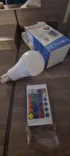 Spotlight Changing-Lamp Dimmable-Light Led-Bulb Smart-Control 16color 220v E27 Led 110v