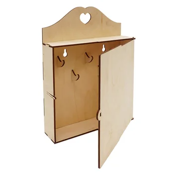 

L-952 wooden billet housekeeper with door 21*5,5*27,5 cm Astra