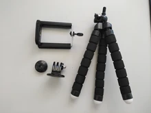 Mini trípode para teléfono móvil, soporte para Cámara de Acción, accesorios para Gopro Hero 8 7 6 5 4 3 + Session SJcam Xiaomi Yi 1 2 4K