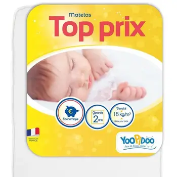 

Mattress for baby YOOPIDOO top Price-Comfortable-French Made-60x120x10 cm