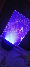 Led-Night-Light Table-Lamp Hinata-Figure Manga Gadget Bedroom-Decor Acrylic Anime Haikyuu