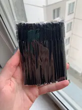 Cepillos para pestañas, 50 Uds., suministros de extensión de pestañas, varias para máscara de pestañas desechables, aplicador de pestañas, cepillo cosmético, Beaut Makeup Tool