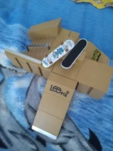 Mini Tabla de Patinaje con los dedos de aleación, juguetes de combinación monopatín para niños, pista de rampa, juego de juguetes educativos para niños, regalos de cumpleaños