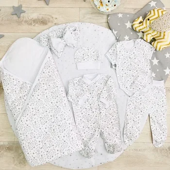 

Комплект "маленький принц/маленькая принцесса" ЛЕТО Комплекты на выписку и для прогулок 0-6 мес