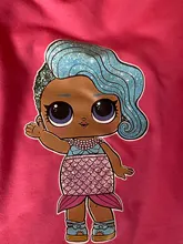 LOL Surprise-sudadera con capucha para niños y niñas, camisa con estampado de dibujos animados, Tops, sudadera, ropa informal