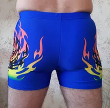 Tiger Flame-bañadores de talla grande para hombre, ropa de playa, pantalones cortos, traje de baño