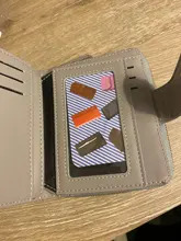 Monedero corto con cremallera y hebilla para mujer, novedad de 2021