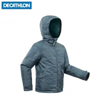 КУРТКА ДЛЯ ЗИМНИХ ПОХОДОВ УТЕПЛЕННАЯ ДЛЯ ДЕВОЧЕК 8-14 ЛЕТ SH100 WARM QUECHUA Decathlon