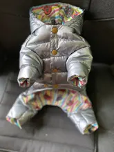 Ropa de invierno para perros pequeños, abrigo cálido para cachorros, chaqueta impermeable con capucha, monos para Chihuahua y Yorkie