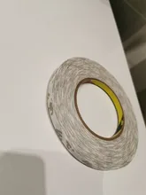 Cinta adhesiva de doble cara, adhesiva fuerte, 3M, 2mm-10mm, 50m de longitud para ferretería, nueva, envío directo