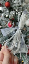 Wire-Extension-Cable Plug-Extender Light Christmas Led-String Wedding-Party Home-Decoration