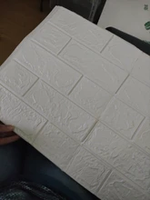 70x38cm 3D pegatinas de pared de Espuma adhesiva decoración de ladrillo para habitación de 3D papel pintado pared Decoración Adhesivo para la pared del salón para la habitación de los niños