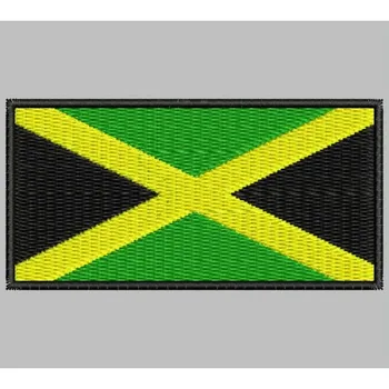 

Bandera JAMAICA para mascarilla parche bordado Iron patch toppa ricamata gestickter patch patch brode
