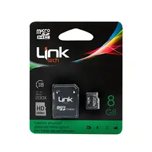 Linktech LMC-M103 8 Gb Microsdhc Class 10 Geheugenkaart + Adapter