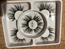 Pestañas postizas naturales, 3 pares, maquillaje largo 3d de visón, extensiones de pestañas de vizón para belleza, novedad de 2021