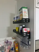 MS Pot-estante de almacenamiento de acero inoxidable para cocina, caja de palillos perforada gratis