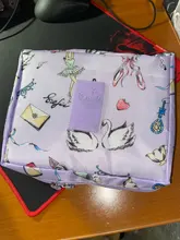 FUDEAM-bolsa de viaje multifunción de poliéster para mujer, organizador de artículos de tocador, bolsa de cosméticos portátil, estuche de maquillaje