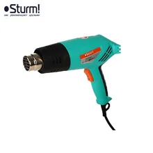 HG2004 Фен технический Sturm, 2000 Вт, 350/550 C, 250/550 л/мин, 5 насадок, кейс