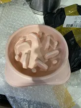 Dish Food-Bowls Eating-Feeder Puppy Bowel Feeding Slow-Down Dogs-Supplies Prevent Pet-Dog