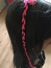 Alileader-extensiones de cabello con Clip para mujer, extensiones de cabello liso con degradado, de alta temperatura, 57 colores