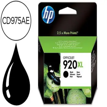 

Ink-jet hp 920xl black 1200pag officejet/920/6500 46950-CD975AE # BGY