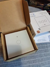 Transmitter Glass-Panel Touch-Switch RF433 Alexa Wifi Smart Google Home with Works 1/2/3-gang