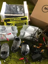 Movols 2MP AI colorido Noche de visión Kit CCTV H.265 + Vídeo impermeable Sistema de Vigilancia 8CH DVR 8 uds/4 Uds juego de cámara de seguridad