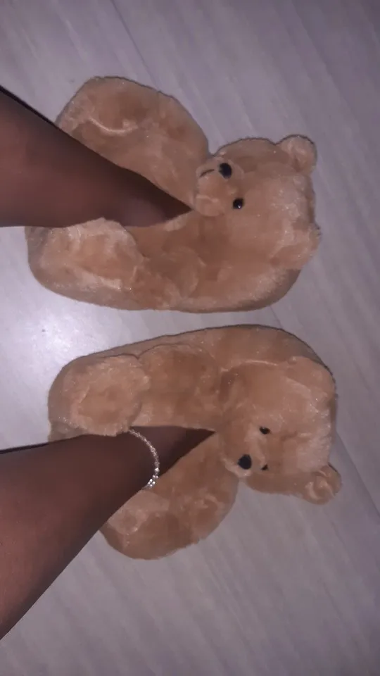 I received the slippers in 2 weeks! It's great they keep warm take your exact size I kiff