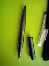 Tenvellon-Bolígrafo táctico de autodefensa, herramienta de defensa Personal de emergencia, protección de seguridad, EDC, Color negro y gris, paquete Simple