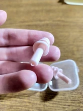 Tapones de silicona blanda para los oídos, protección auditiva con aislamiento acústico, antiruido, para dormir y ronquidos, para viaje, reducción de ruido