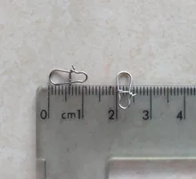 Fishing-Connector Lock Lures Fishhooks Swivel Safety-Pin Fast-Clip Stainless-Steel DONQL